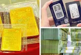 Vàng nhẫn lại “vượt mặt” vàng miếng, áp sát mốc 154 triệu đồng/lượng