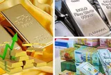 Giá vàng và bạc cùng leo dốc