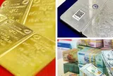 Giá vàng và bạc tiếp tục xuống dốc
