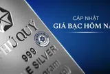 Giá bạc hôm nay 5/3/2026: Thị trường đảo chiều tăng mạnh, Phú Quý điều chỉnh gần 200.000 đồng/lượng