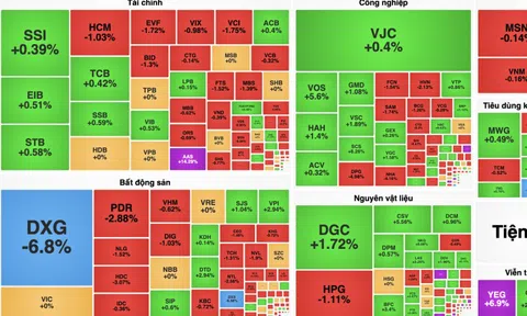 VN-Index suýt mất mốc 1.260 điểm