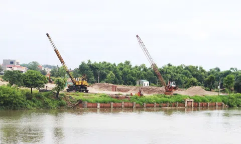 Bắc Giang tăng cường quản lý hoạt động khai thác cát, sỏi lòng sông