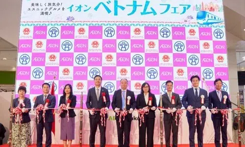 AEON nhân rộng tổ chức tuần hàng Việt Nam 2025 thêm nhiều quốc gia khác