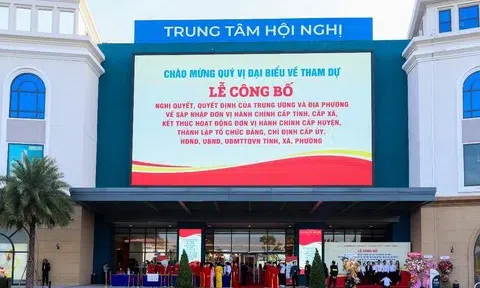 Aqua City được lựa chọn là địa điểm tổ chức Lễ công bố Nghị quyết về sáp nhập tỉnh Đồng Nai và Bình Phước