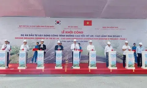 Khởi công dự án cao tốc Mỹ An - Cao Lãnh