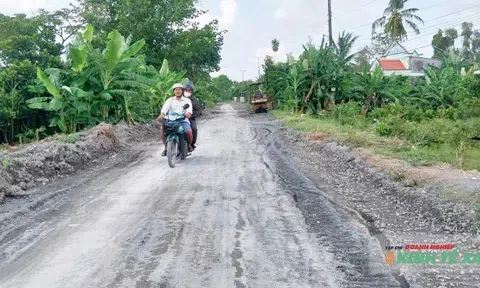 Thiếu đá, dự án đường giao thông ở Đồng Tháp khó thi công, ảnh hưởng đời sống người dân