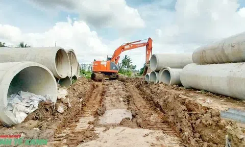 Đường giao thông rộng 40m ở Đồng Tháp khó thi công do vướng mặt bằng