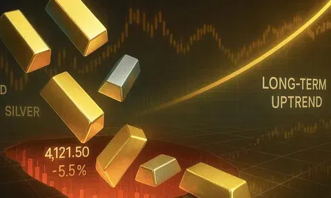 Giá vàng, bạc chứng kiến đợt sụt giảm tồi tệ nhất trong nhiều năm, xu hướng tăng dài hạn có vững chắc?