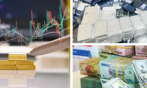 Giá vàng đồng loạt giảm mạnh