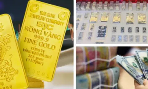 Vàng đứng lại quanh mốc 148,4 triệu đồng/lượng