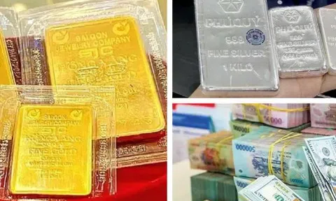 Giá vàng giảm gần 1 triệu đồng/lượng