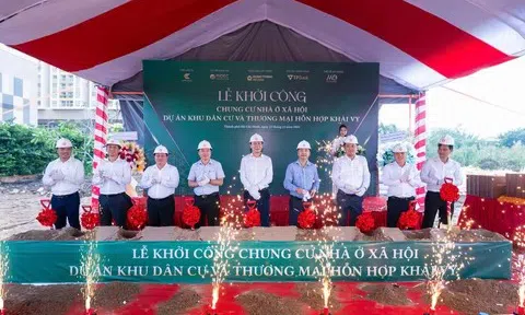 Khởi công xây dựng hơn 300 căn nhà ở xã hội tại phường Phú Thuận, TP.HCM