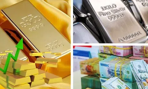Giá vàng và bạc cùng leo dốc