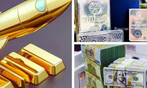 Vàng lập đỉnh mới, áp sát mốc 156 triệu đồng/lượng