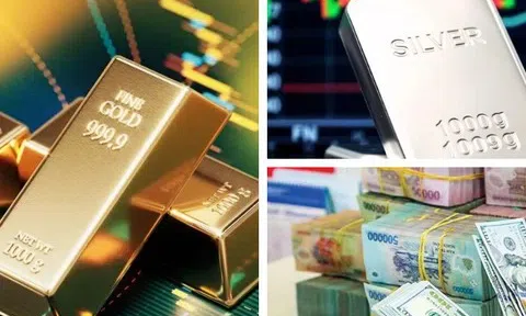 Giá vàng và bạc cùng giảm nhẹ