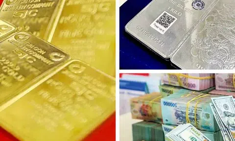 Giá vàng và bạc tiếp tục xuống dốc