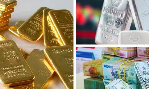 Giá vàng đảo chiều tăng, bạc leo lên 63 triệu đồng/lượng