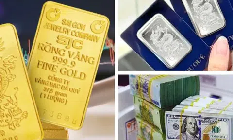 Vàng tăng nhẹ, bạc vượt mốc 71 triệu đồng