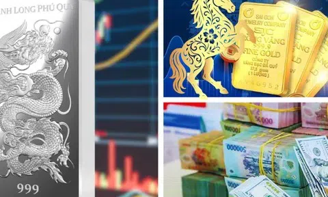 Giá vàng bạc tiếp tục đi lên