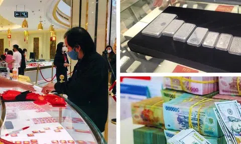 Giá vàng “rớt” hơn 10 triệu đồng/lượng, bạc hạ nhiệt