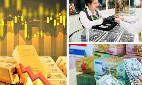 Giá vàng giảm thêm 3,4 triệu đồng/lượng, bạc lao dốc