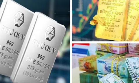 Giá vàng thủng mốc 170 triệu đồng, bạc “bốc hơi” hơn 7 triệu đồng/kg