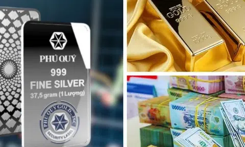 Giá vàng tiến sát 180 triệu đồng/lượng, bạc bật tăng mạnh cuối tuần