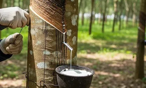 Giá cao su hôm nay 8/4/2026: Giá cao su Nhật Bản tiếp tục tăng mạnh