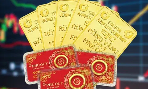 Giá vàng tăng trở lại