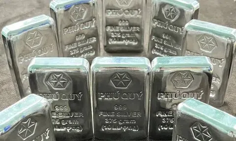 Giá bạc hôm nay 7/5/2026: Tăng mạnh cả trong nước và thế giới