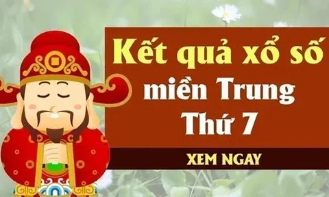 XSMT 20/6 Kết quả xổ số Miền Trung hôm nay 20/6/2026 XSMT thứ 7