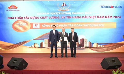 SCG được vinh danh tại Vietnam Construction Awards 2024