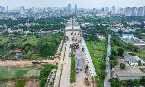 Đại lộ Tây Thăng Long gỡ "nút thắt" 3,2km - Trục động lực tỷ đô tăng tốc về đích