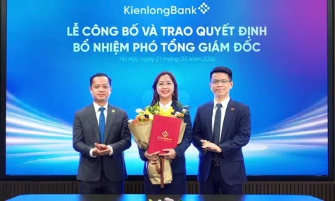 KienlongBank bổ nhiệm Phó Tổng Giám đốc mới, tăng cường năng lực vận hành hệ sinh thái