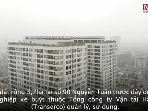 Hiện trạng khu nhà ở thương mại 90 Nguyễn Tuân từng của Transerco