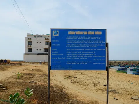 Bình Thuận: Cận cảnh dự án lấn biển khiến một Phó Giám đốc Sở bị kỷ luật