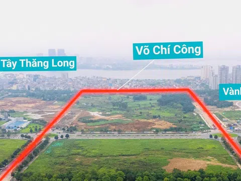 Toàn cảnh 2 khu đất được chọn xây 36 trụ sở bộ, ngành