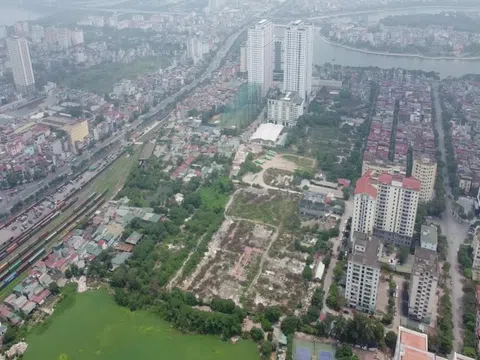 Hà Nội: Toàn cảnh khu đất xây dựng bãi xe và TTTM Aeon Mall Hoàng Mai