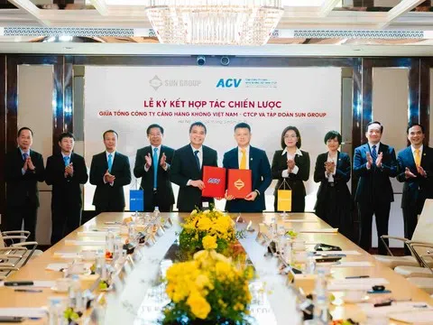 Sun Group và ACV ký kết hợp tác chiến lược, mở đường cho hệ sinh thái hàng không - du lịch đẳng cấp cất cánh