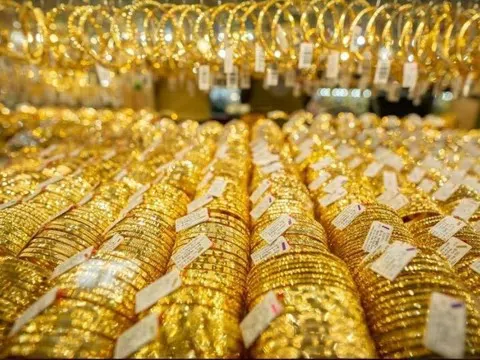 Giá vàng hôm nay 5/8/2025: Vàng miếng đồng loạt giảm giá