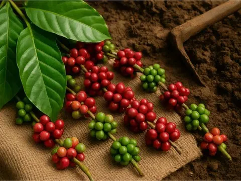 Giá cà phê hôm nay 28/8/2025: Tiếp tục tăng nhẹ