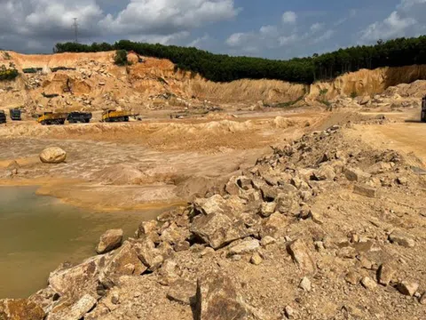 Đà Nẵng: Vi phạm trong khai thác khoáng sản, loạt doanh nghiệp phải nộp gần 900 triệu đồng