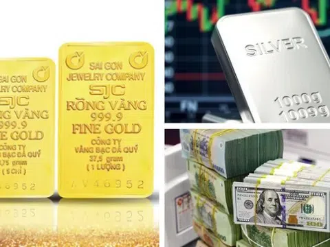 Vàng SJC tiến sát mốc 150 triệu đồng/lượng