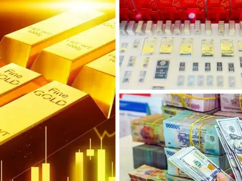 Giá vàng và bạc lao dốc phiên cuối tuần