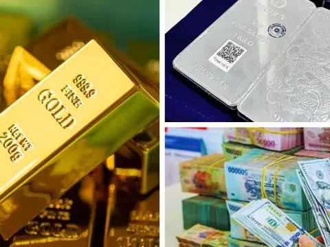 Giá vàng tăng trở lại