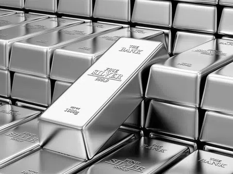 Giá bạc hôm nay 24/10/2025: Bạc đảo chiều tăng trở lại sau 2 phiên giảm