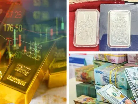 Giá vàng tiếp tục trong đà giảm