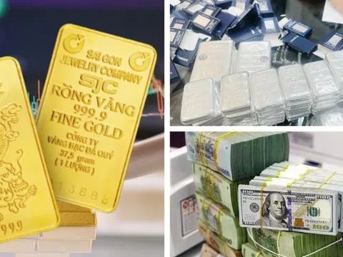 Giá vàng giảm nhẹ phiên cuối tuần, vênh với vàng thế giới hơn 21 triệu đồng/lượng