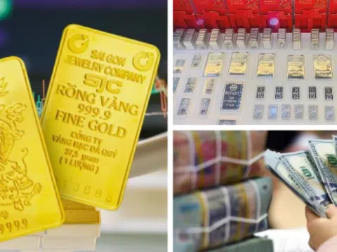 Vàng đứng lại quanh mốc 148,4 triệu đồng/lượng