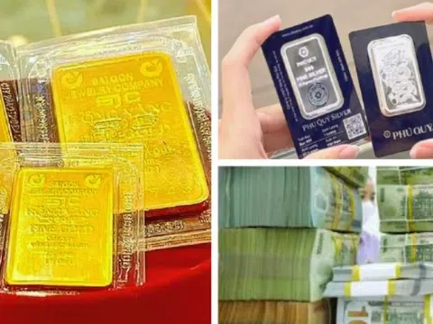 Vàng nhẫn lại “vượt mặt” vàng miếng, áp sát mốc 154 triệu đồng/lượng